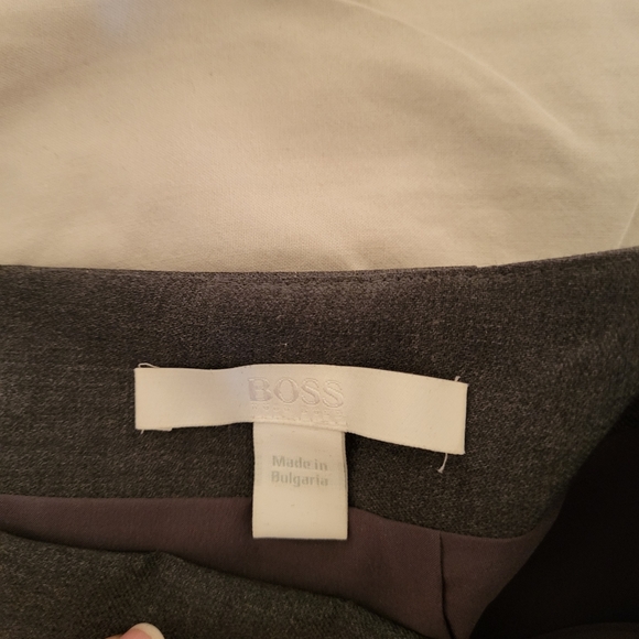 Hugo Boss wool checked pencil shirt - Picture 3 of 3